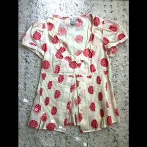 Anthropologie top size 0